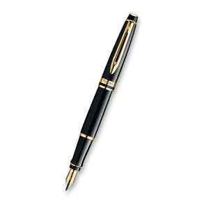 Waterman Expert Black Lacquer GT Spitze F